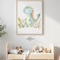 Preview: Buegelbild freundlicher Dino